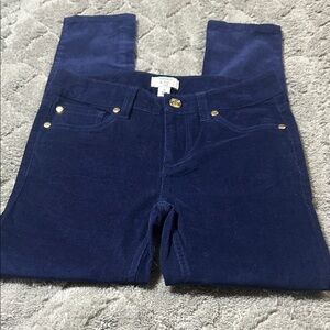 Crown & Ivy Deep Blue/Navy Corduroy Pants